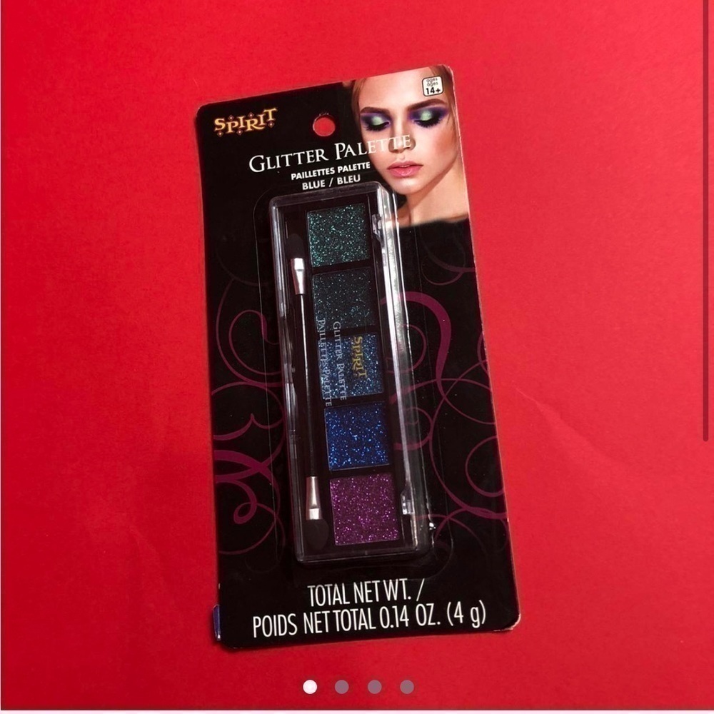 Glitter makeup pallet from spirit Halloween